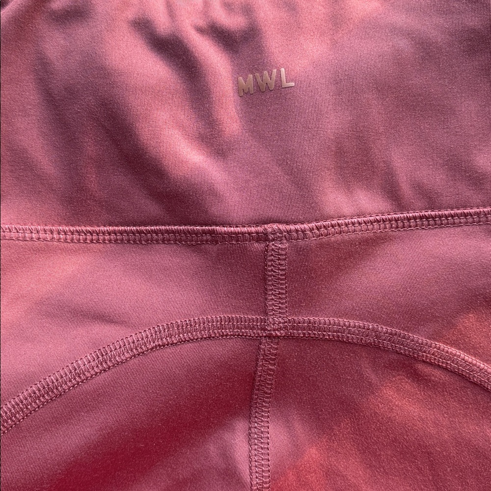 Madewell MWL Flex High-rise 25” Leggings in Weathered Brick, M - Picture 8 of 8